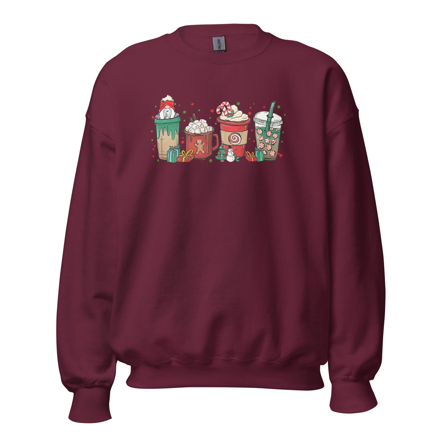 Green Christmas Drink Unisex Sweatshirt