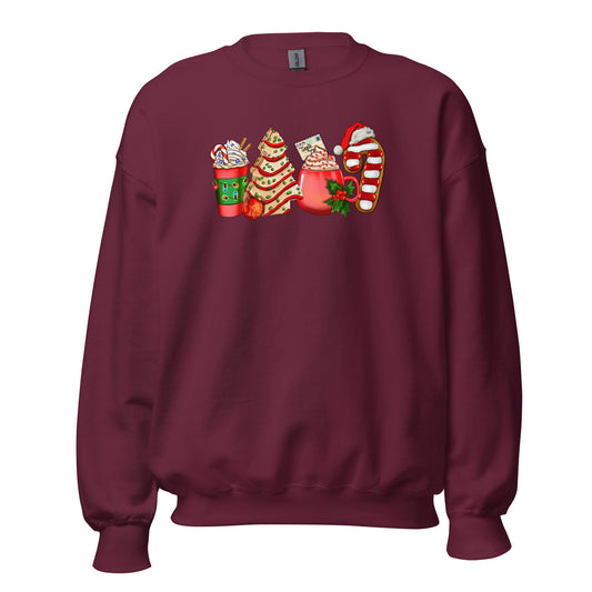 Candy Cane Unisex Sweatshirt