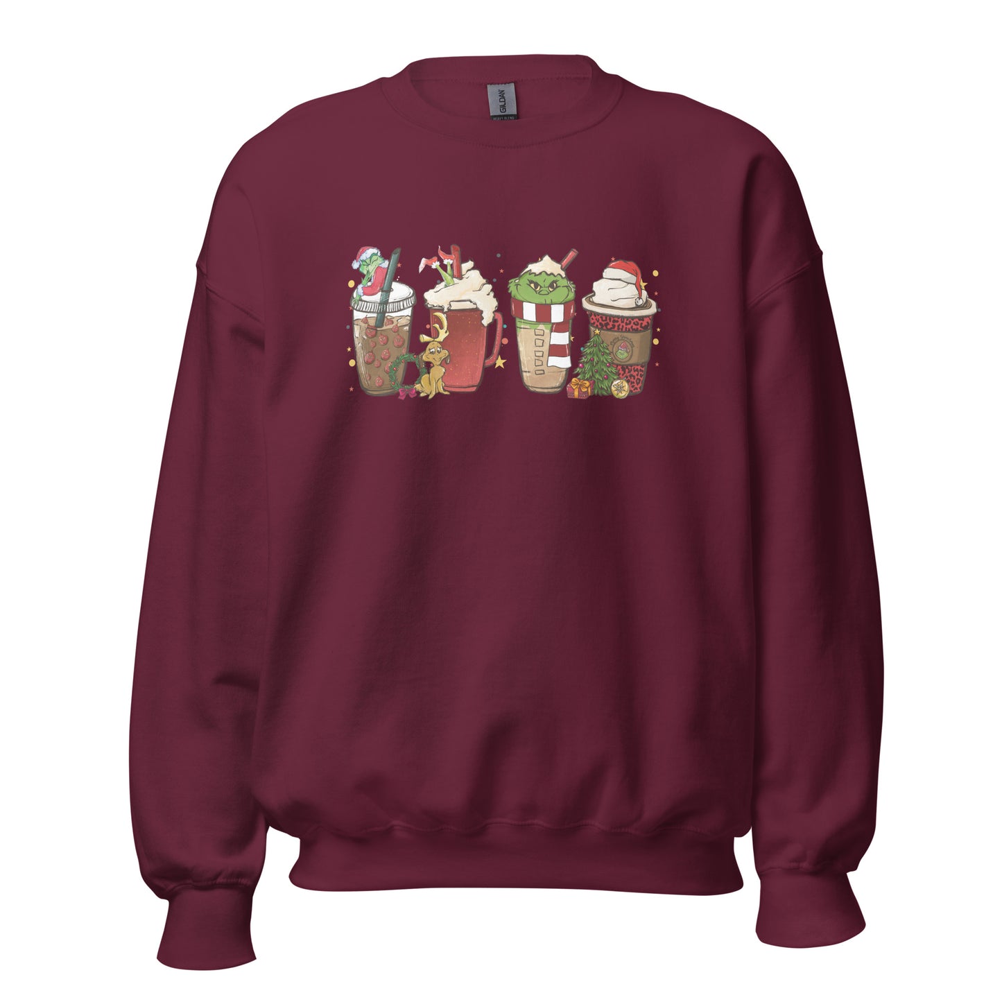 Grinch 2 Lattes Unisex Sweatshirt