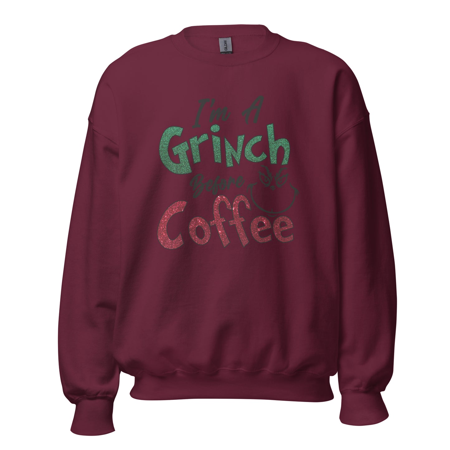 Grinch before Coffee Unisex Sweatshirt