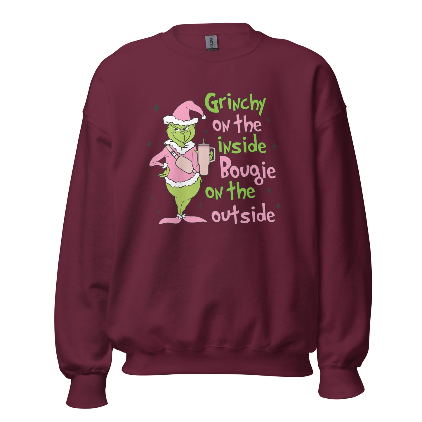Bougie Grinch Unisex Sweatshirt