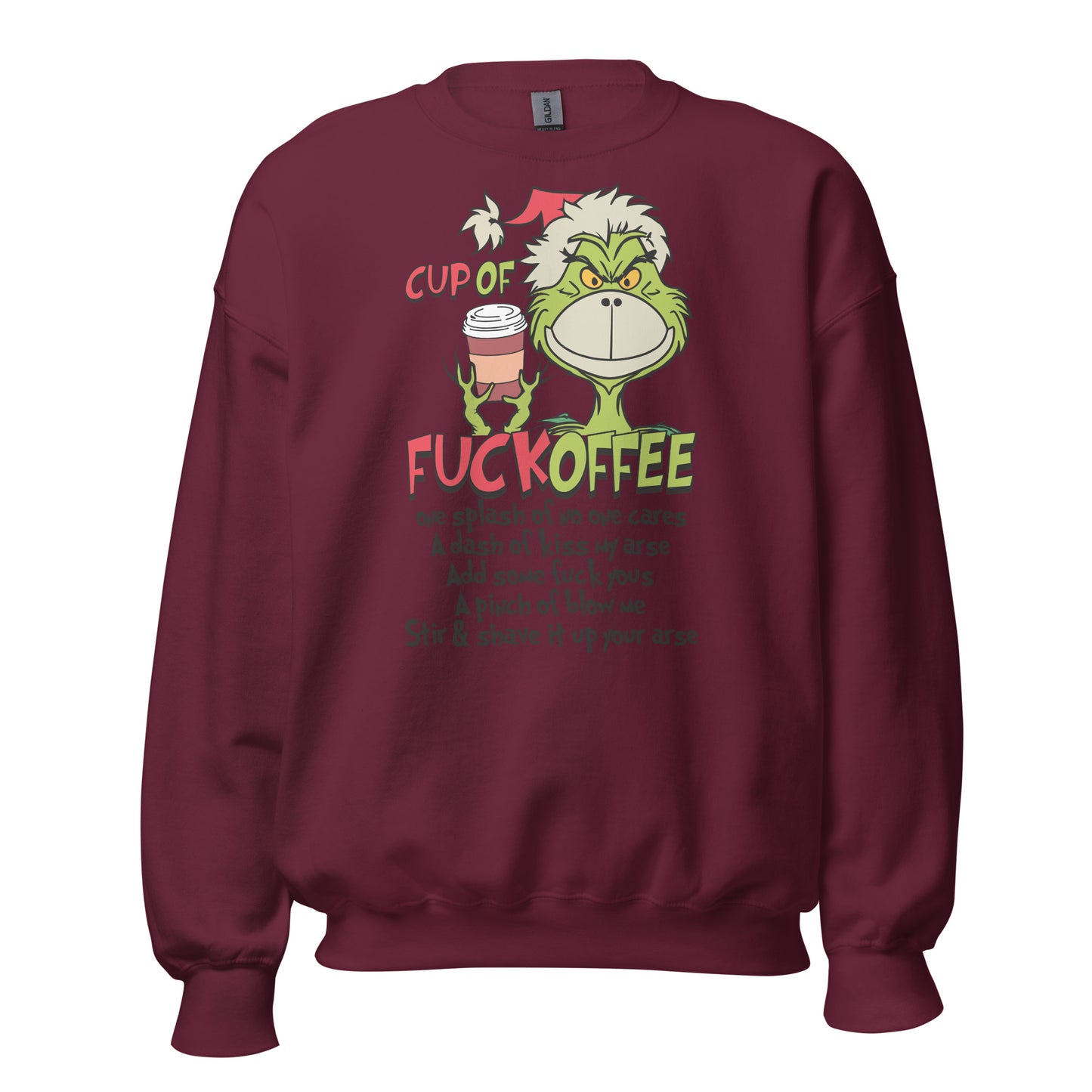 Grinch & Coffee Unisex Sweatshirt