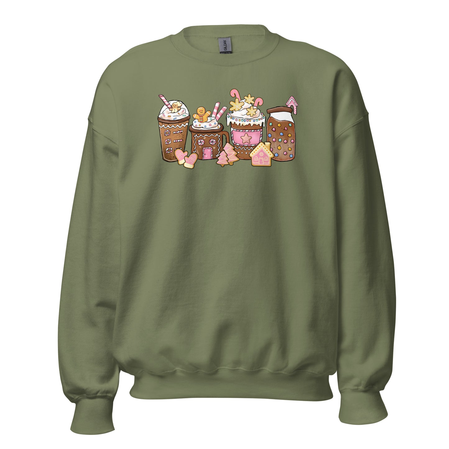 Gingerbread Drinks Unisex Sweatshirt
