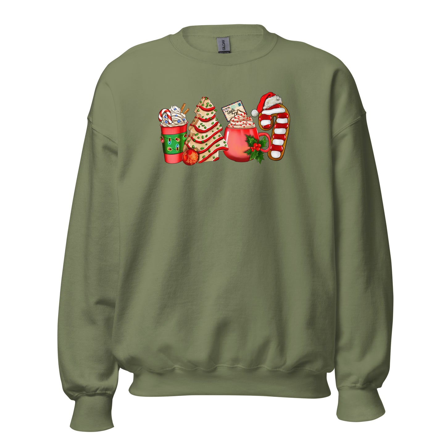 Candy Cane Unisex Sweatshirt