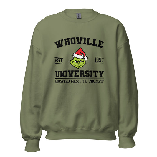 Grinch University Unisex Sweatshirt