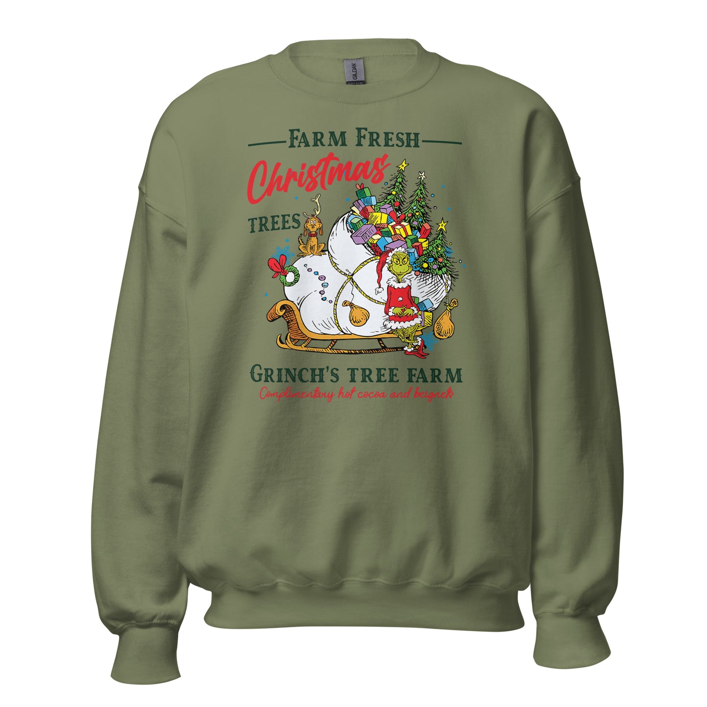 Grinch Tree Farm Unisex Sweatshirt