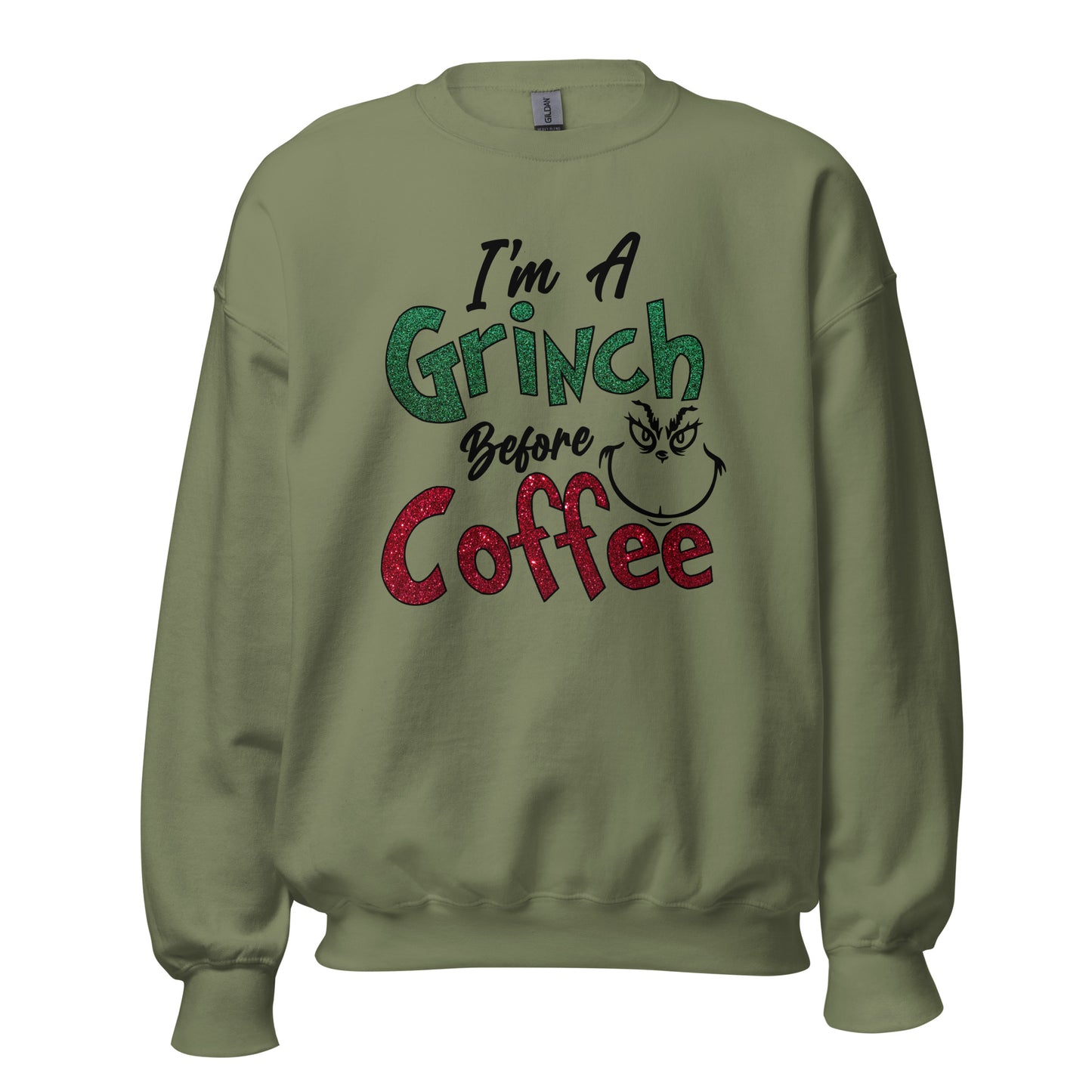 Grinch before Coffee Unisex Sweatshirt