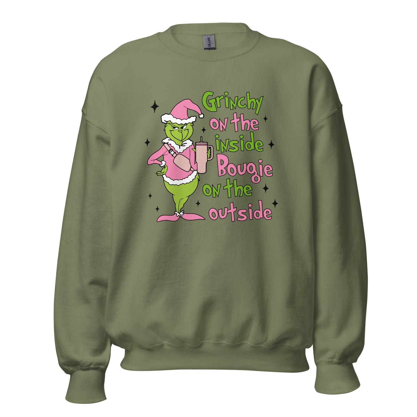 Bougie Grinch Unisex Sweatshirt