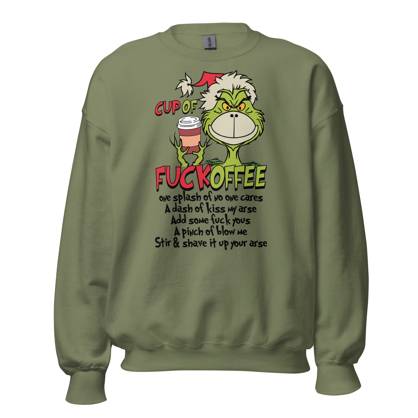 Grinch & Coffee Unisex Sweatshirt