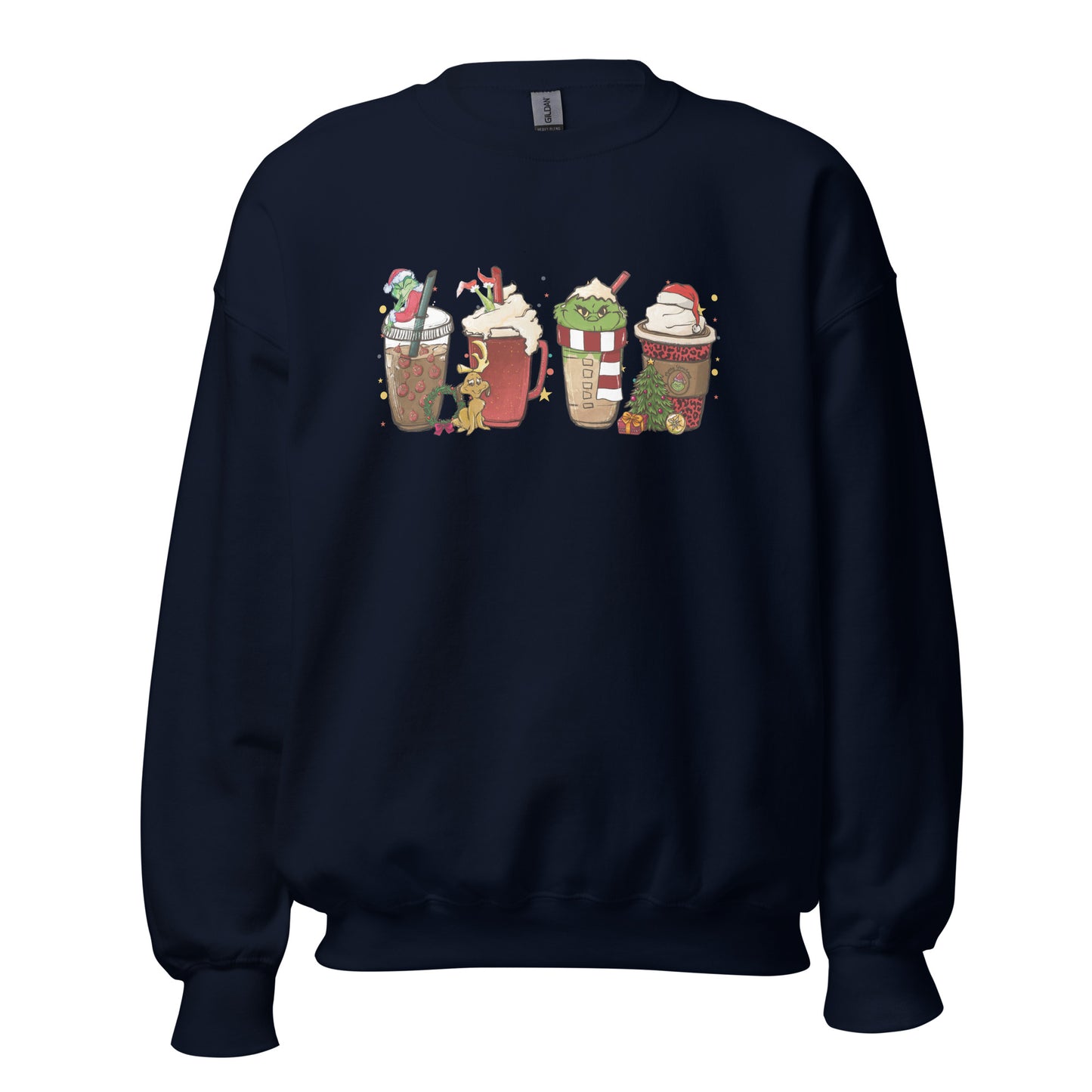 Grinch 2 Lattes Unisex Sweatshirt