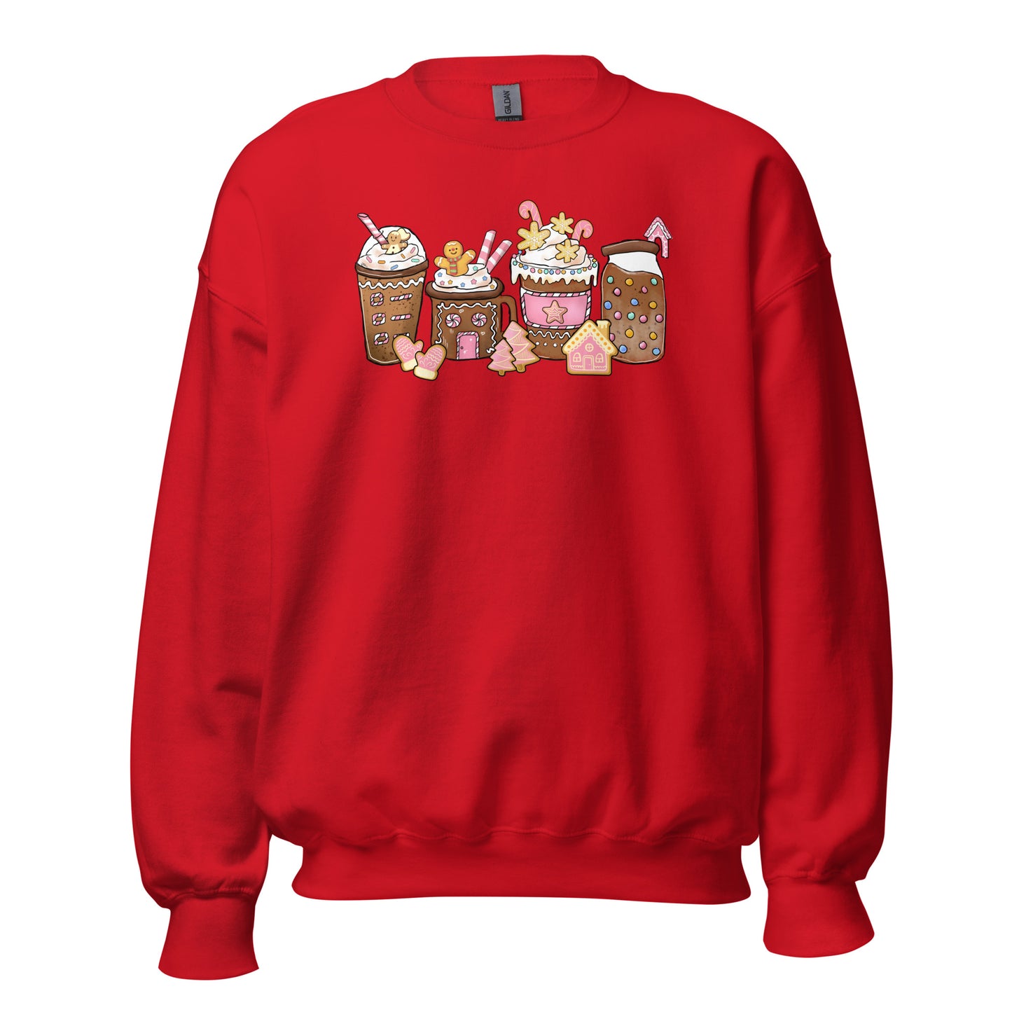 Gingerbread Drinks Unisex Sweatshirt