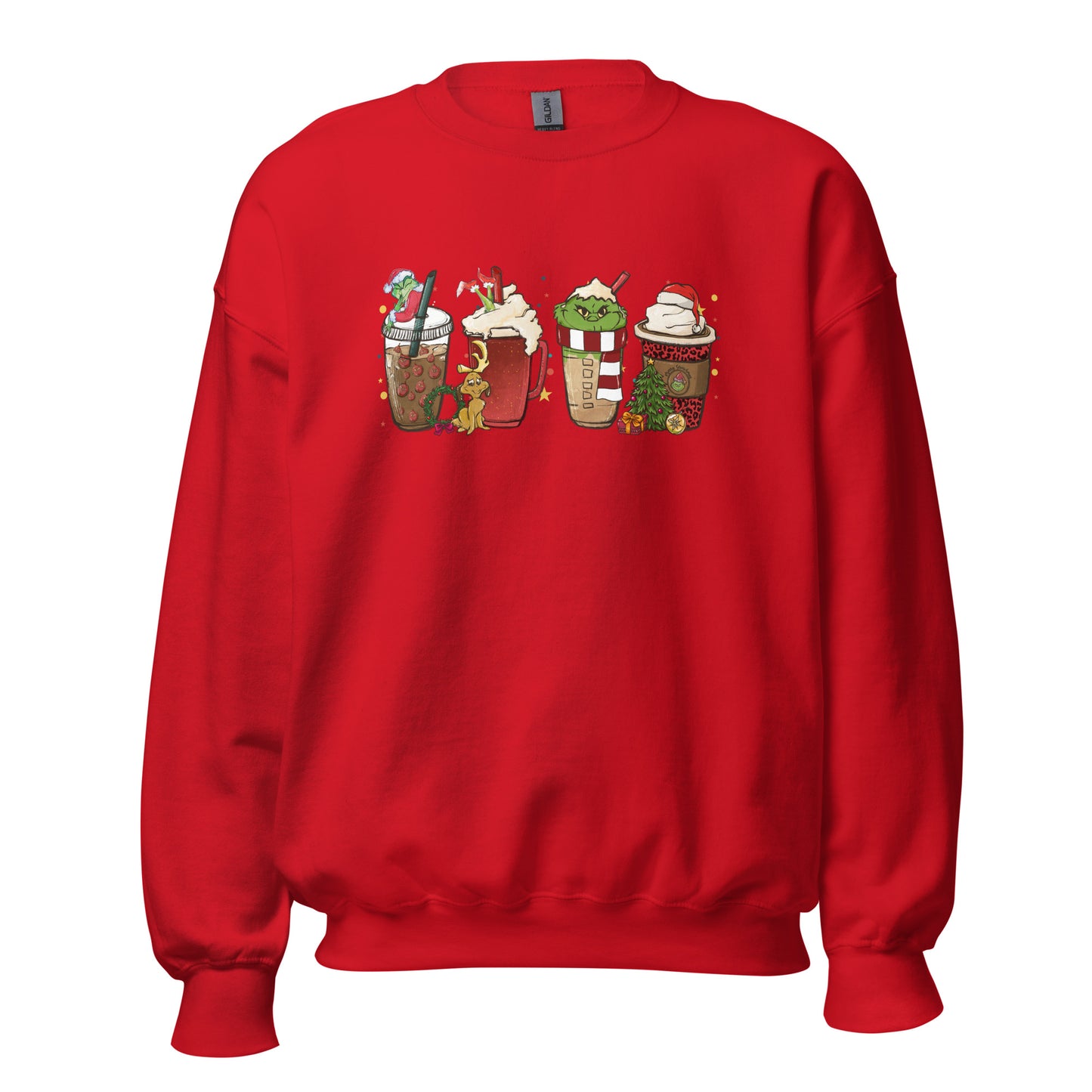 Grinch 2 Lattes Unisex Sweatshirt