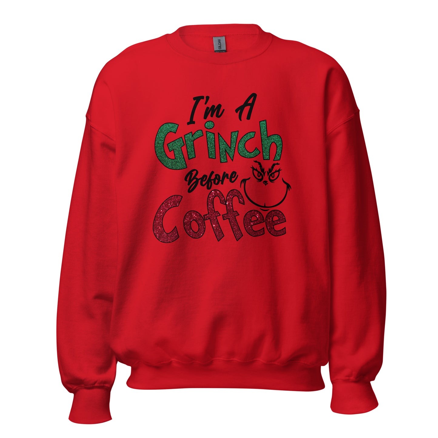 Grinch before Coffee Unisex Sweatshirt