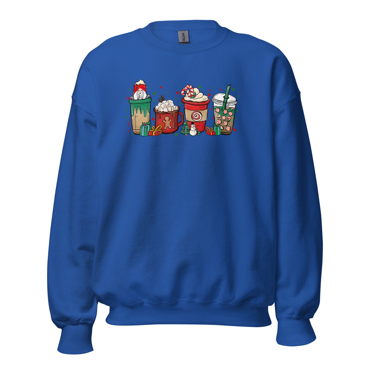 Green Christmas Drink Unisex Sweatshirt