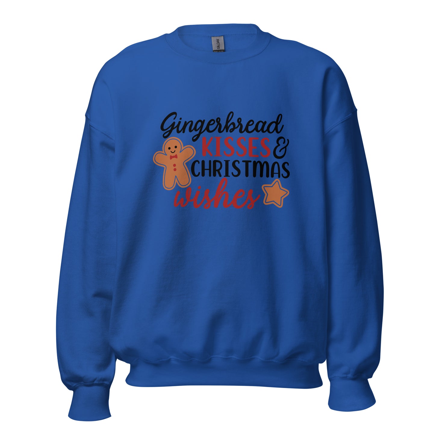 Gingerbread Christmas Wishes Unisex Sweatshirt