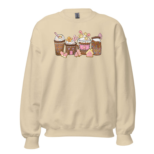 Gingerbread Drinks Unisex Sweatshirt