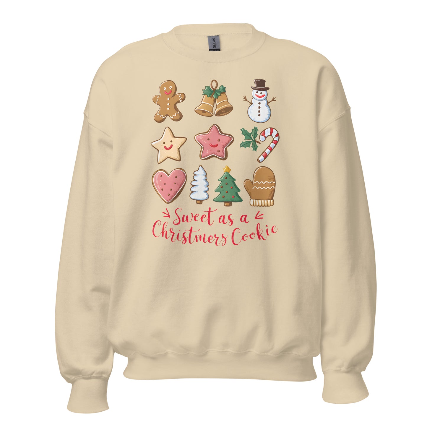 Sweet as a Christmas Cookie Unisex Sweatshirt