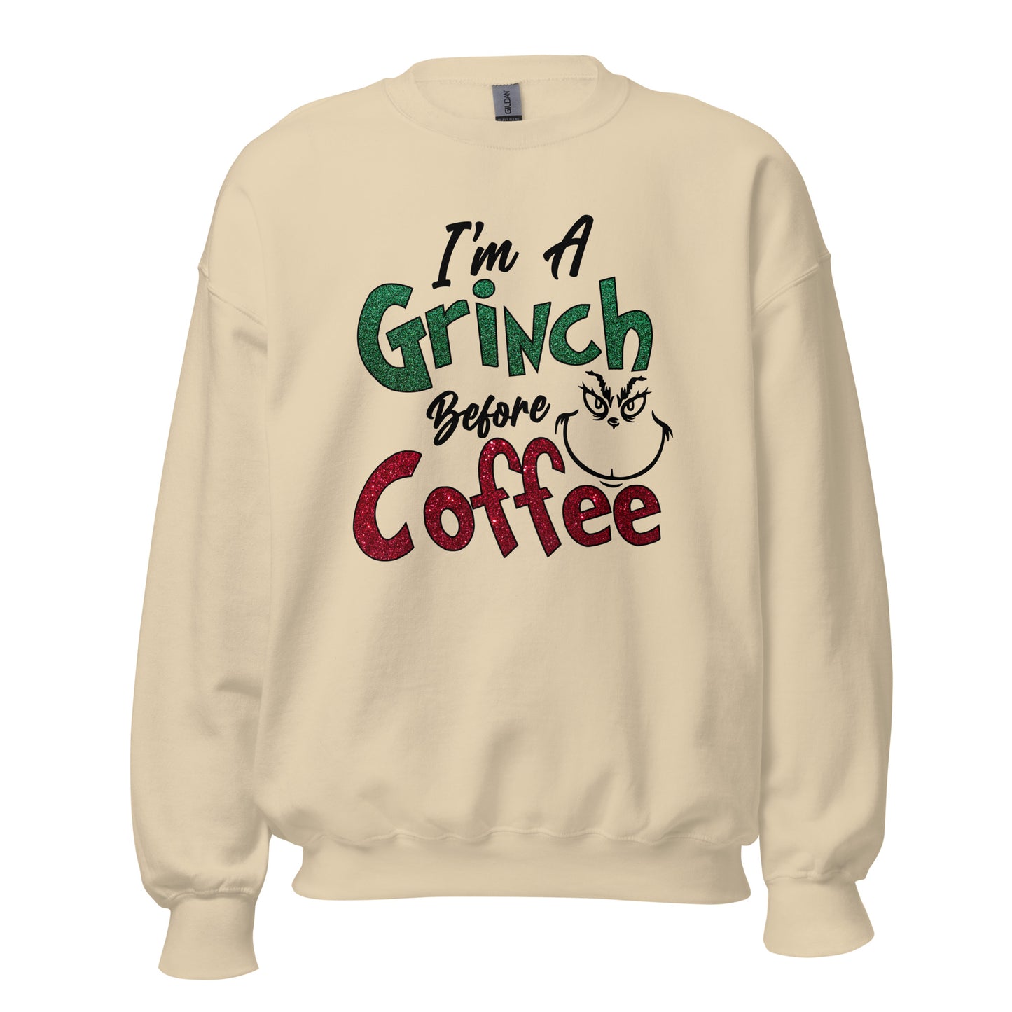Grinch before Coffee Unisex Sweatshirt
