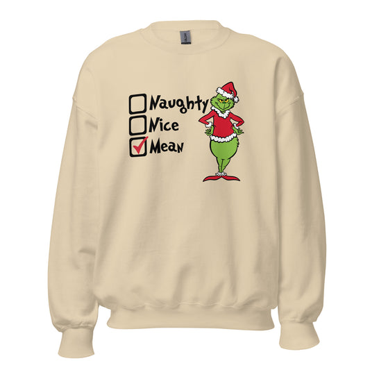 Naughty Nice Unisex Sweatshirt