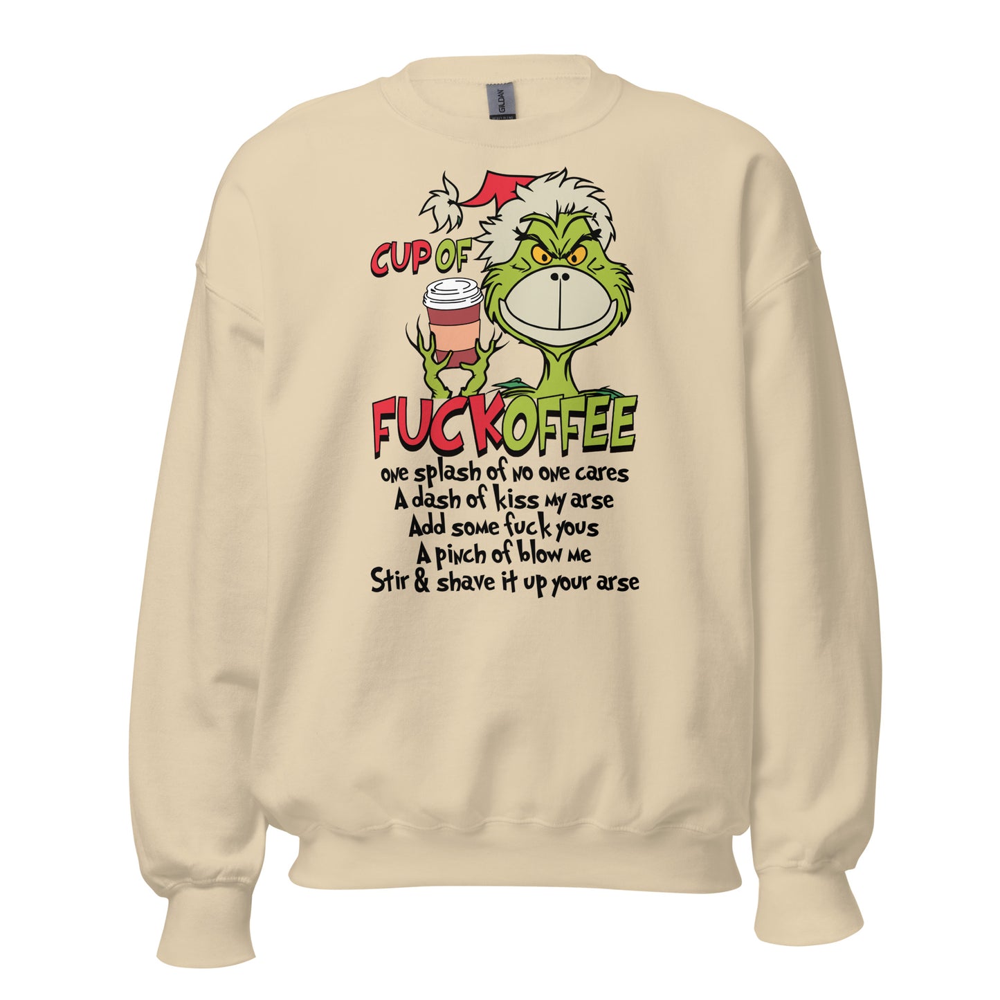 Grinch & Coffee Unisex Sweatshirt
