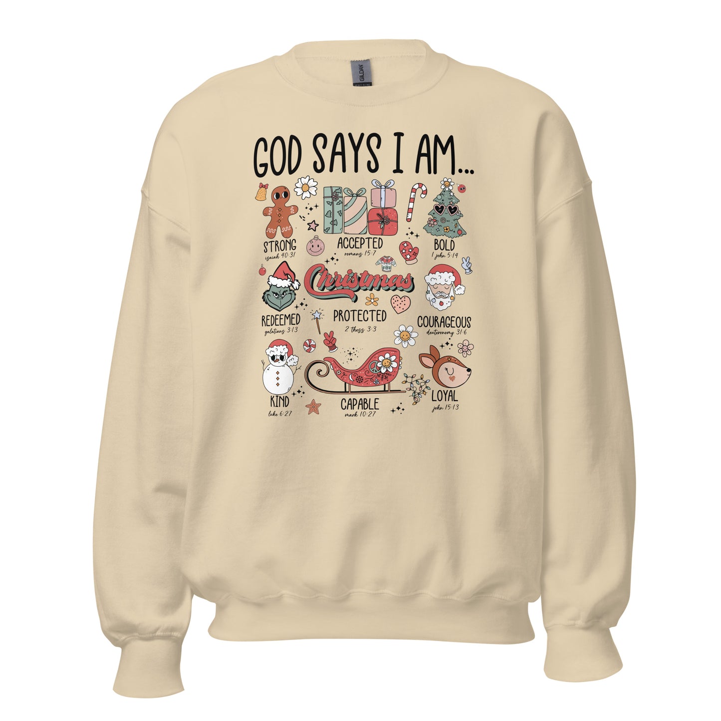 God Say's I am Unisex Sweatshirt