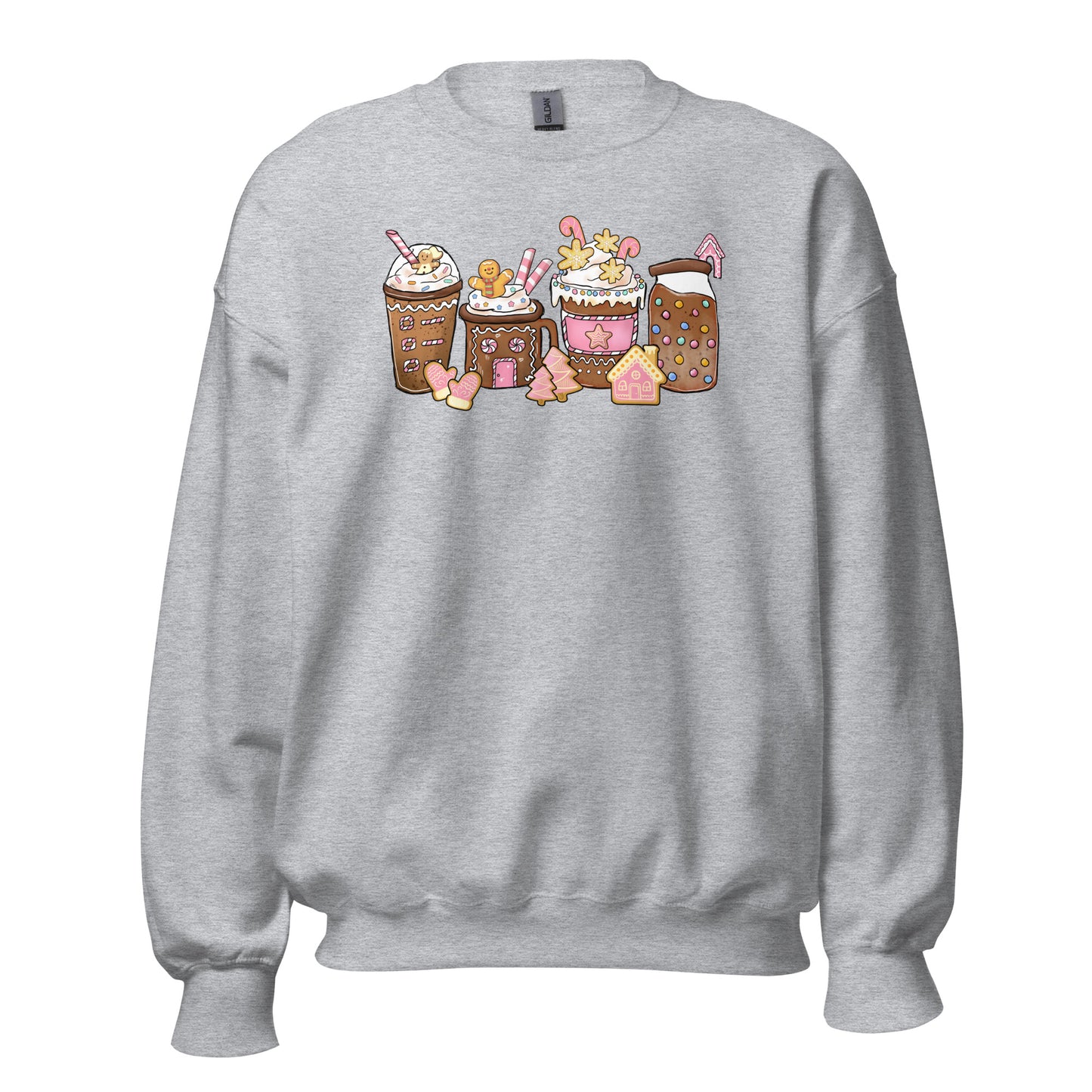 Gingerbread Drinks Unisex Sweatshirt