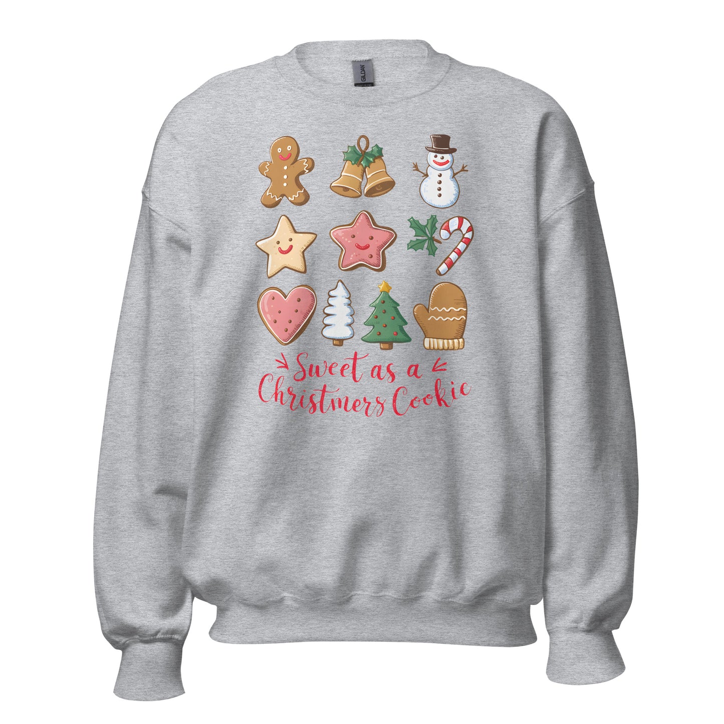 Sweet as a Christmas Cookie Unisex Sweatshirt