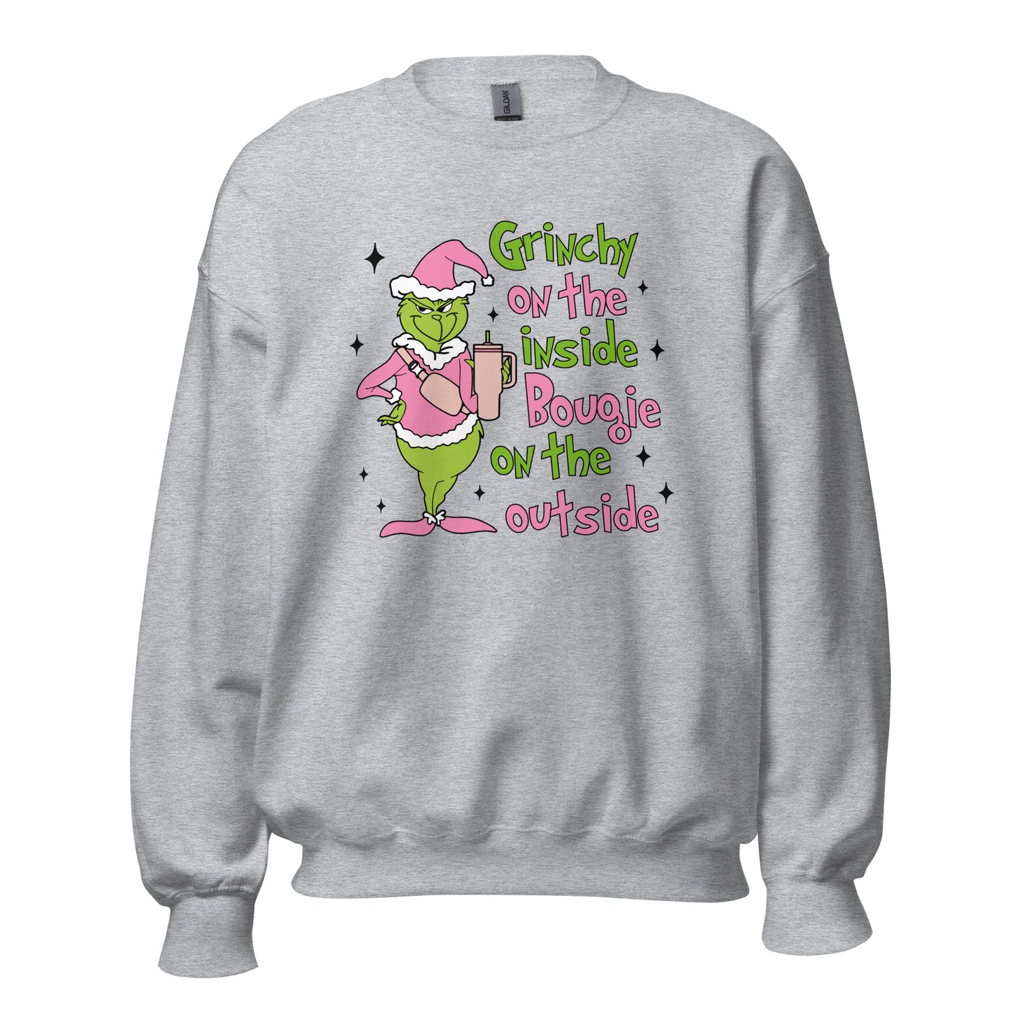 Bougie Grinch Unisex Sweatshirt