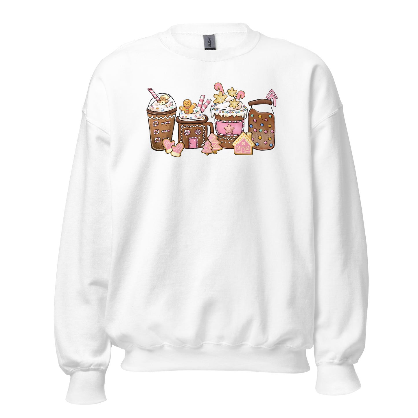 Gingerbread Drinks Unisex Sweatshirt