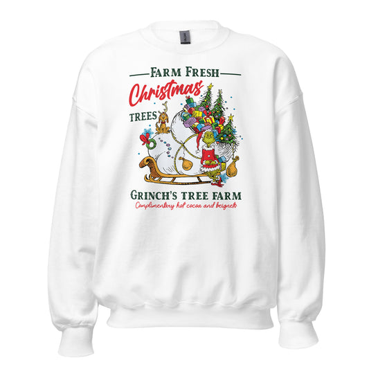Grinch Tree Farm Unisex Sweatshirt