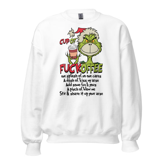 Grinch & Coffee Unisex Sweatshirt