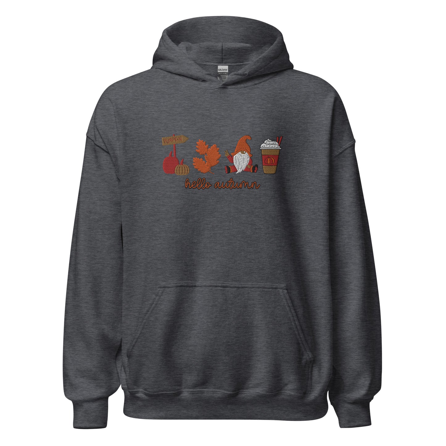 Pumpkin & Gnome Vibes Unisex Hoodie