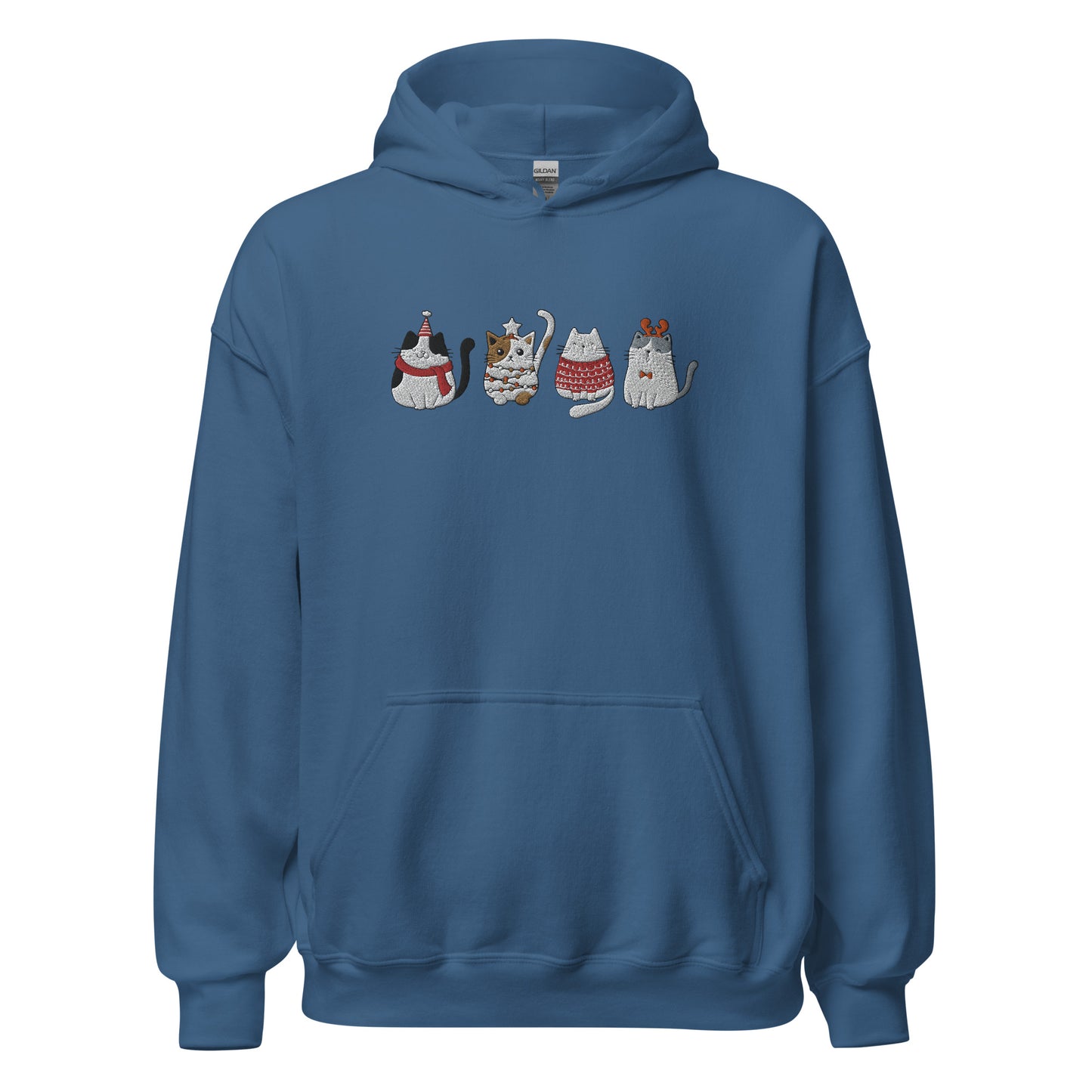 Christmas Cats Unisex Hoodie