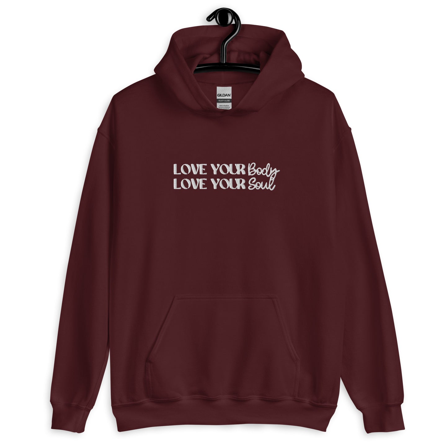 Love Your Body Love Your Soul Unisex Hoodie