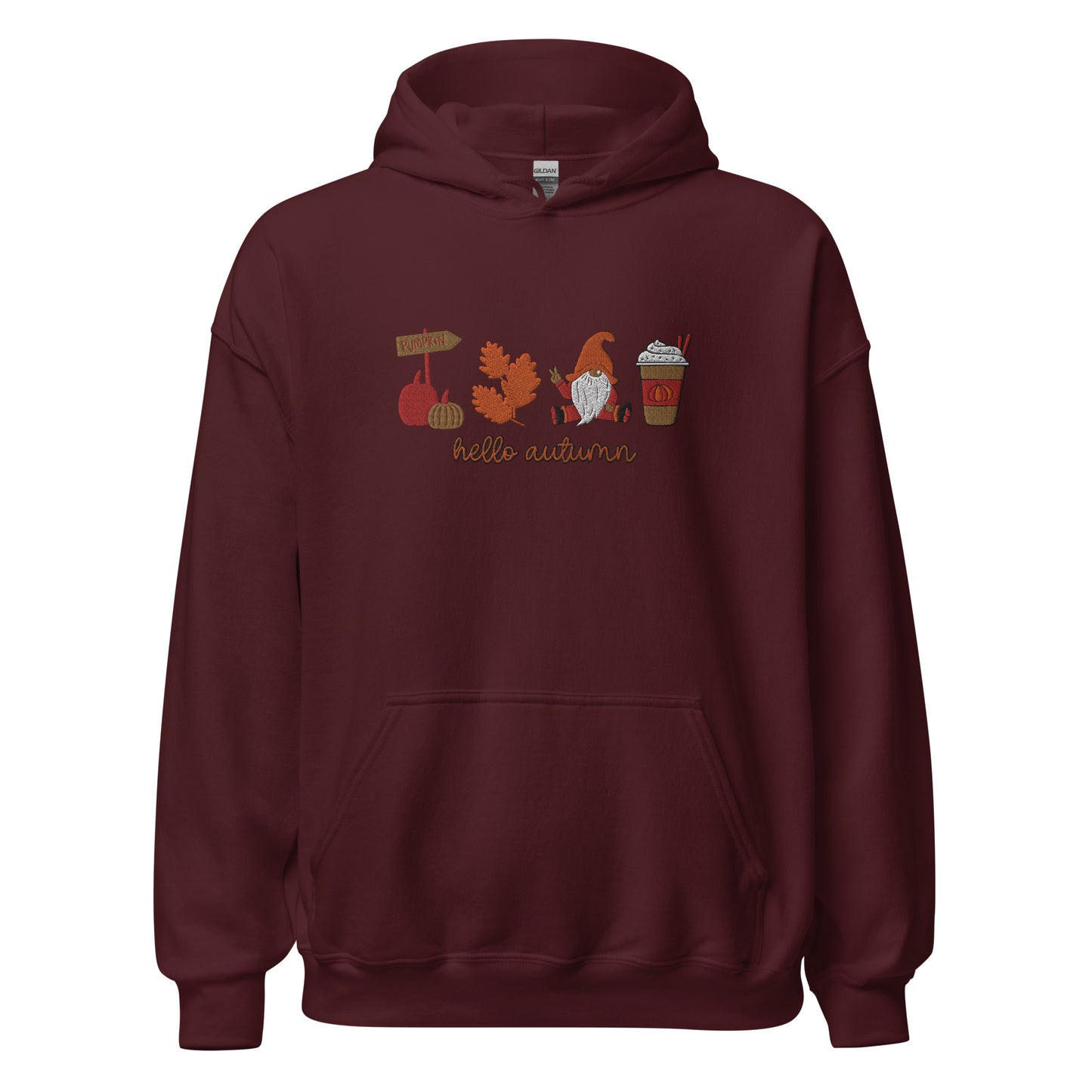 Pumpkin & Gnome Vibes Unisex Hoodie