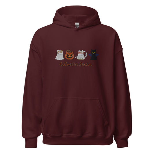 Halloween Cats Unisex Hoodie