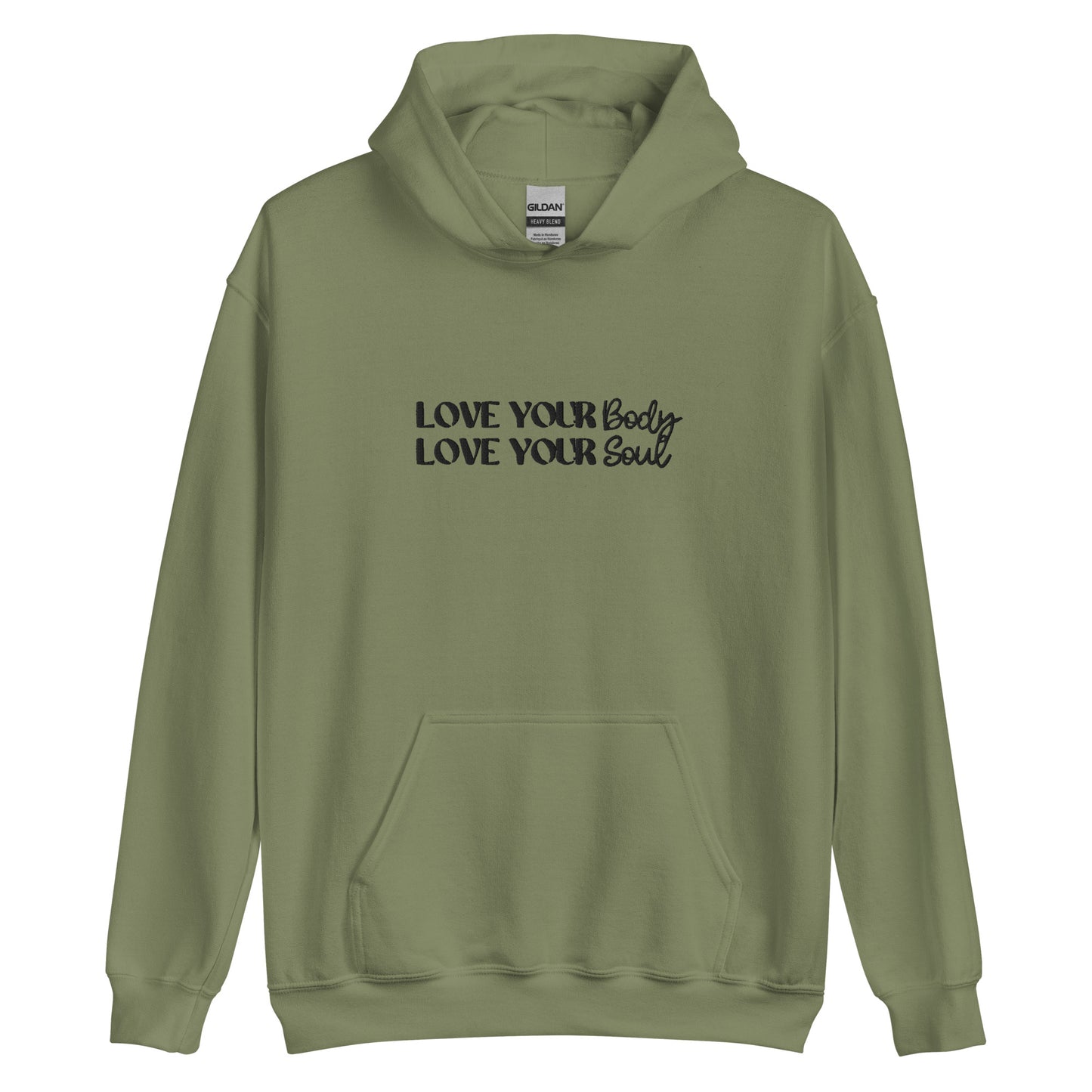 Love Your Body Love Your Soul Unisex Hoodie