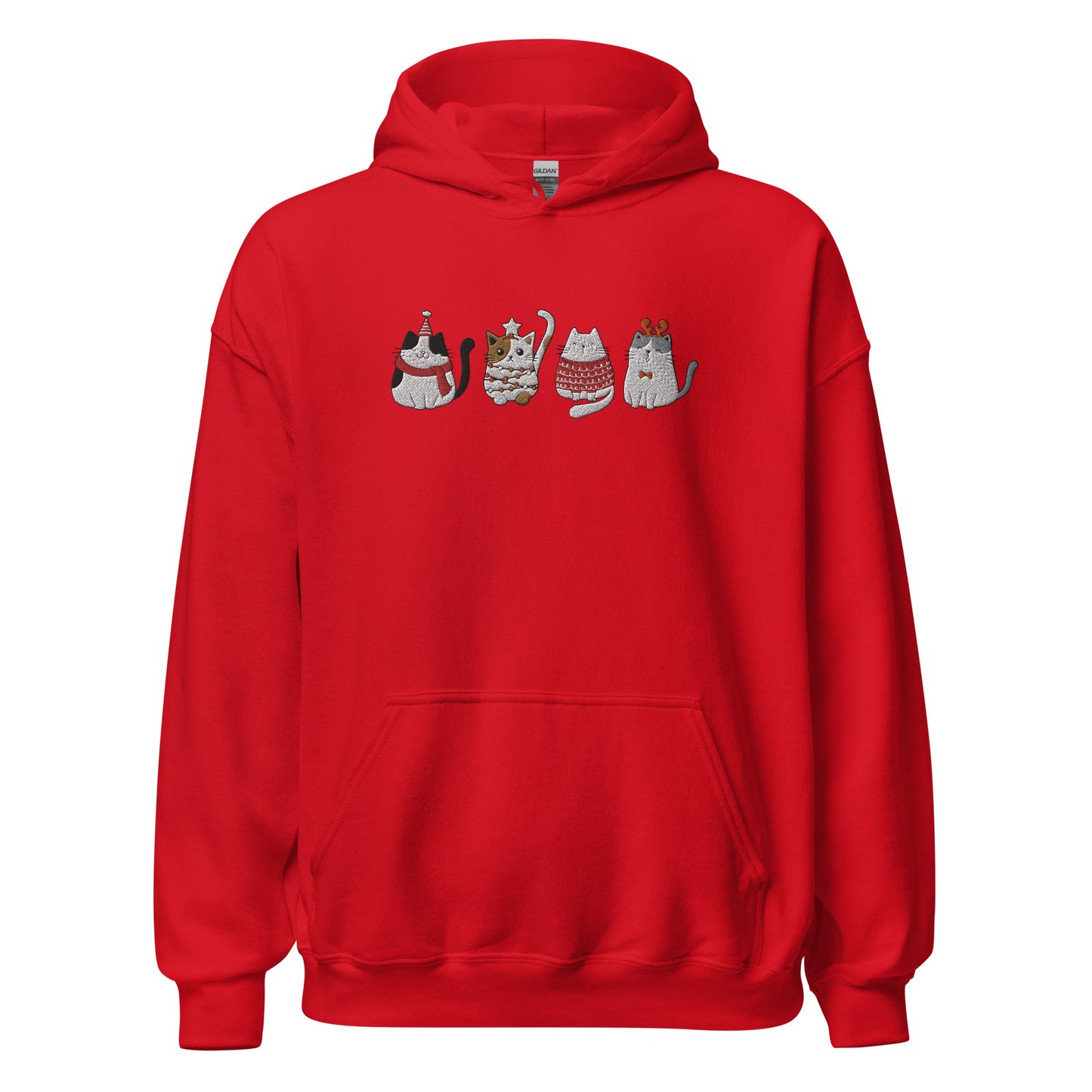 Christmas Cats Unisex Hoodie
