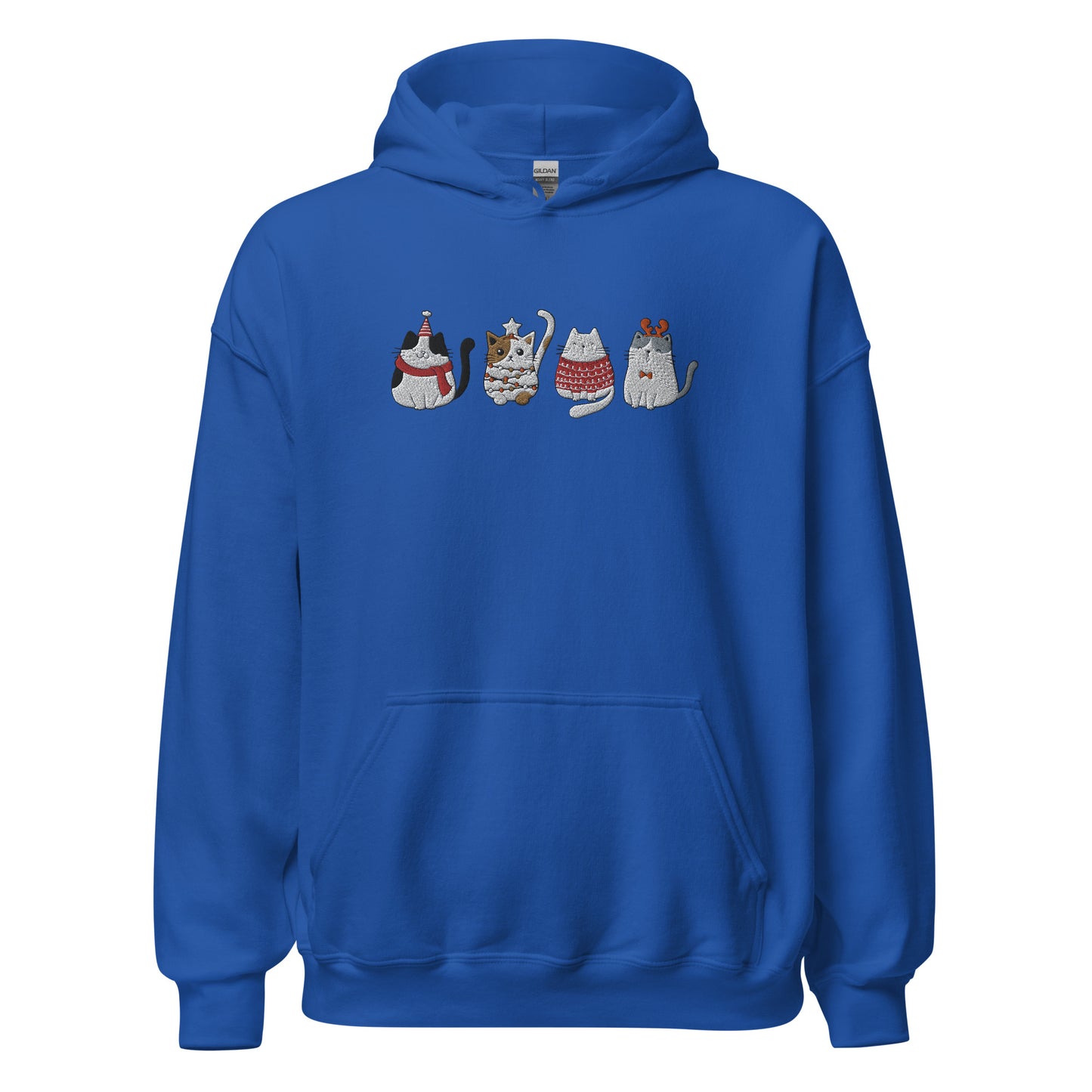 Christmas Cats Unisex Hoodie