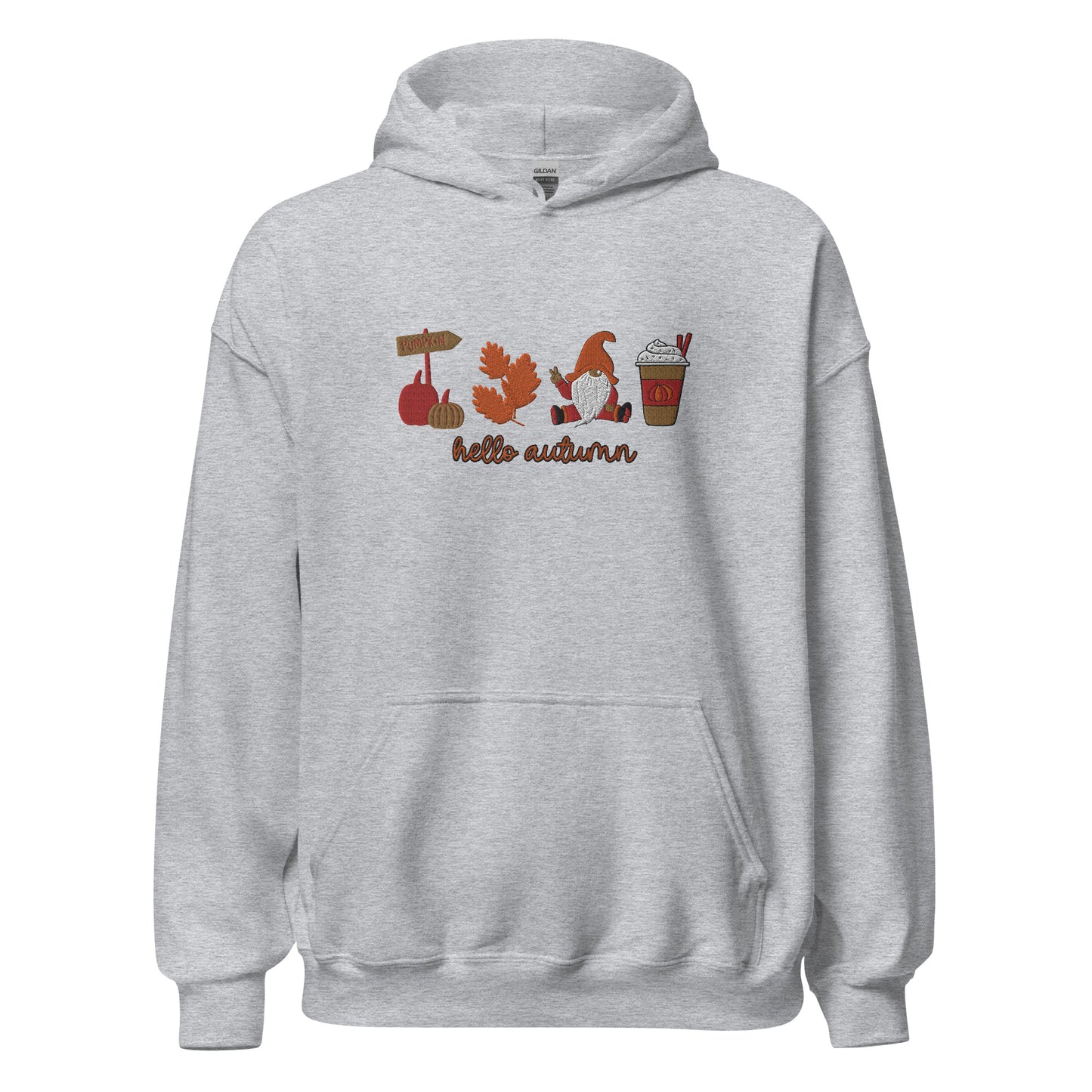 Pumpkin & Gnome Vibes Unisex Hoodie