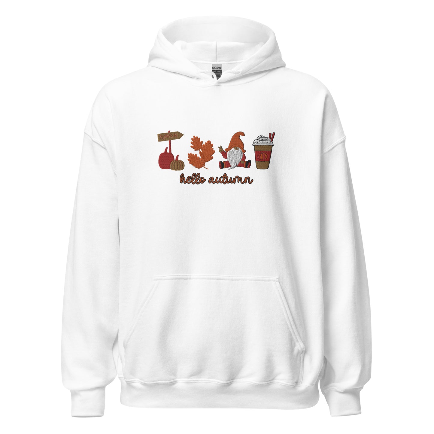 Pumpkin & Gnome Vibes Unisex Hoodie